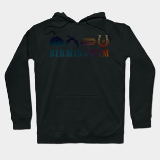 Birmingham Razor Cap Guns Horseshoe Hoodie